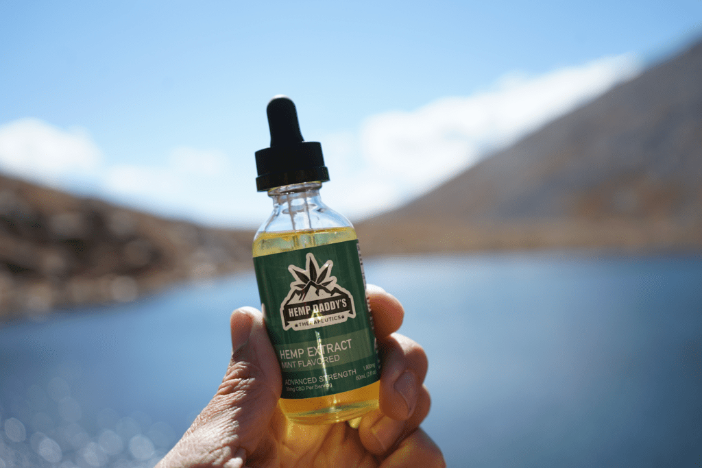 Mint flavored Hemp extract
