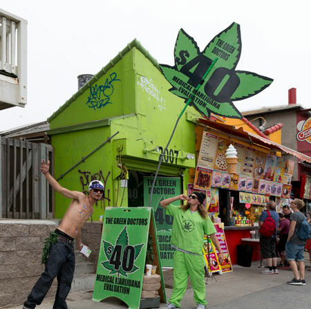 Medical marijuana evaluation, Venice Beach