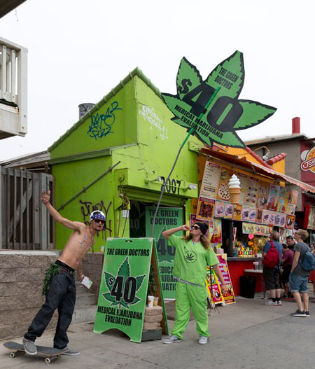 Medical marijuana evaluation, Venice Beach