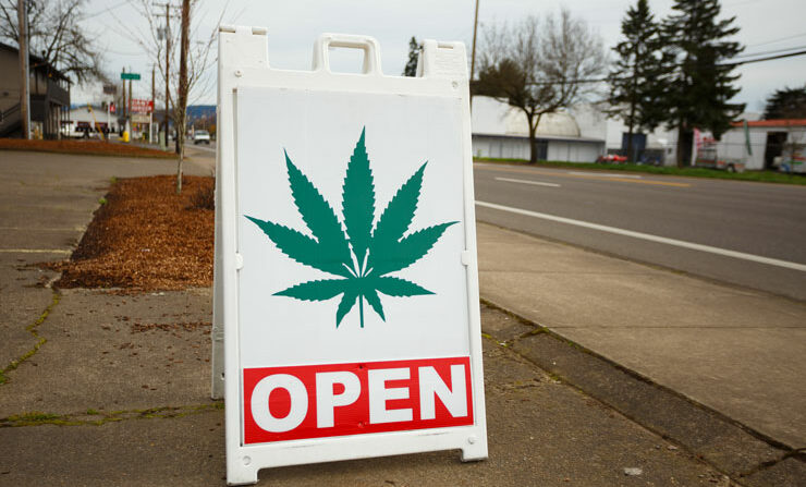 Marijuana dispensary in Oregon