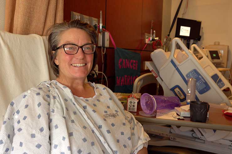 Michelle Kendall treats her ovarian cancer with cannabis
