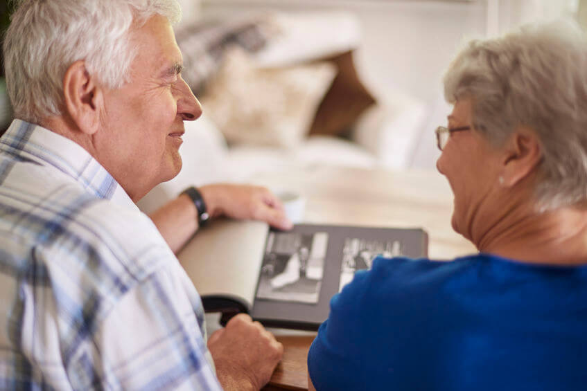 older couple memories