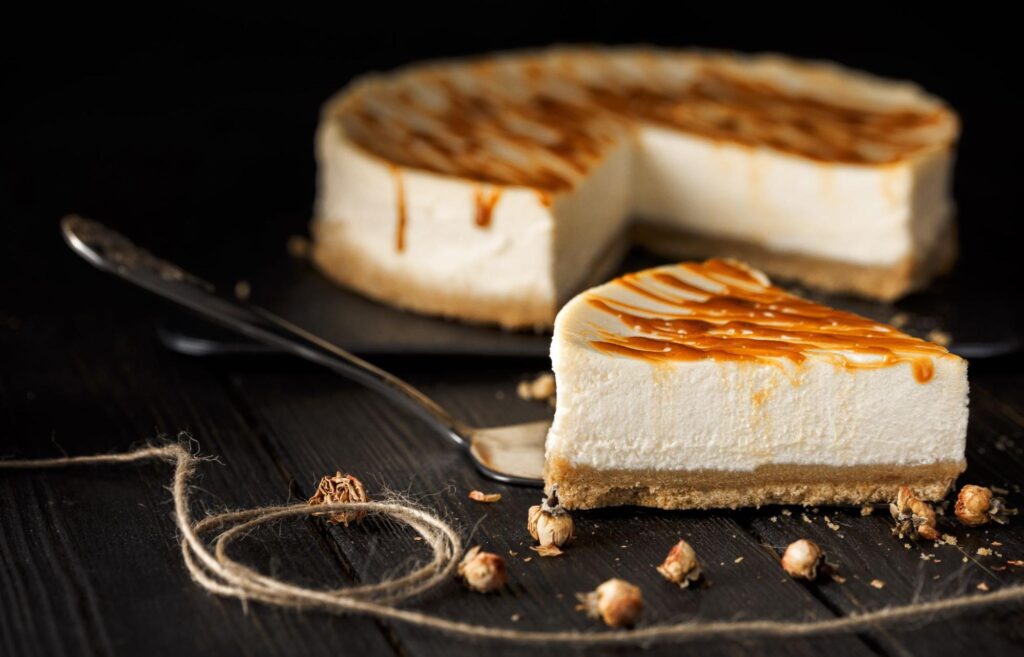 Caramel cheesecake