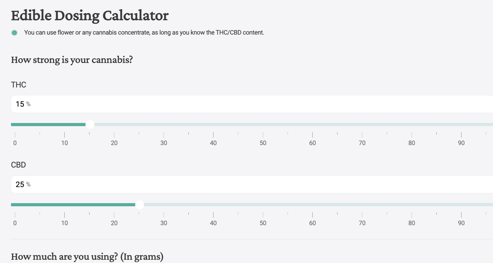 The Cannigma's Ultimate Cannabis Edibles Calculator | Tools