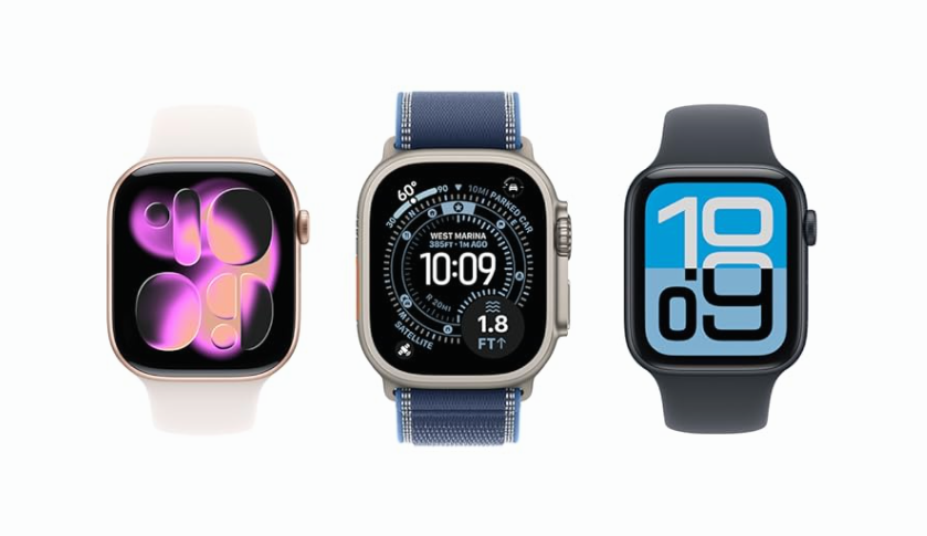 Health data on a wearable device