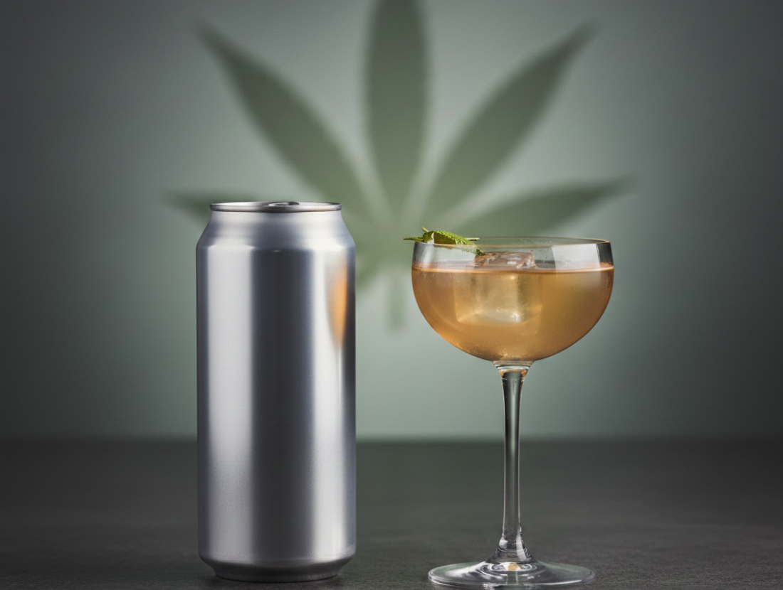 photo of THC Beverages as Alcohol Swaps: A Science-First Cali Sober Guide image