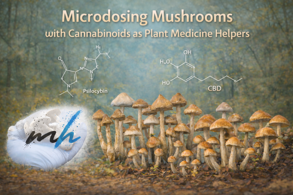 Microdosing Mushrooms with Cannabinoids as Plant Medicine…