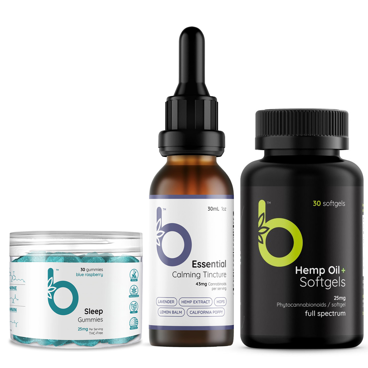 bloom hemp sleep bundle