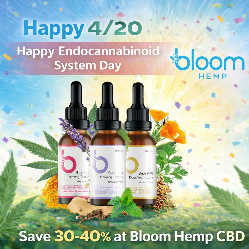 Celebrate 4/20: Happy Endocannabinoid System Day! 40% OFF&hellip;